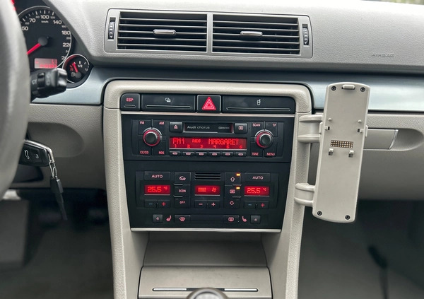 Audi A4 cena 16800 przebieg: 237114, rok produkcji 2004 z Tarnowskie Góry małe 172